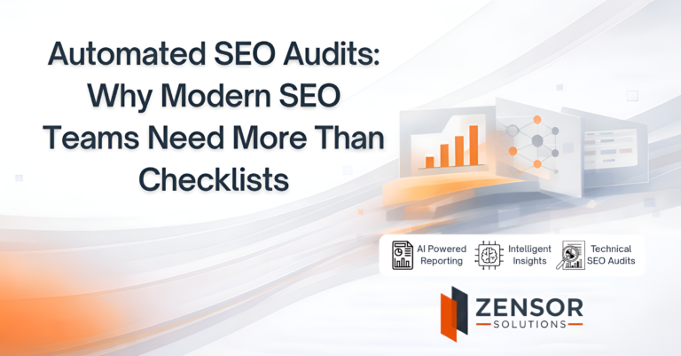 Automated SEO audit dashboard showing technical issues, prioritization insights, and website health analysis for SEO teams
