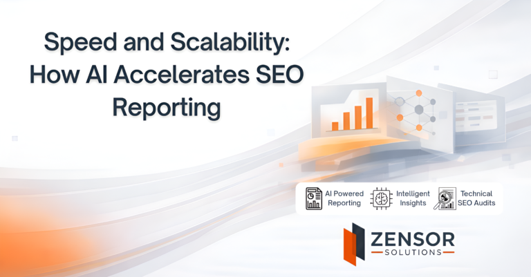 AI SEO reporting dashboard helping agencies scale reporting workflows and identify insights faster