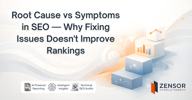 SEO root cause analysis framework for diagnosing performance issues